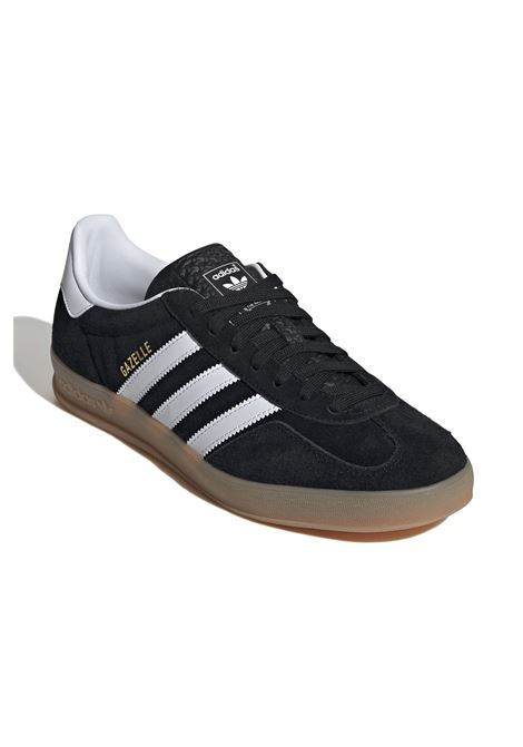Adidas Gazelle Indoor Shoes Black Gum Unisex ADIDAS ORIGINALS | Sneakers | JI2060-